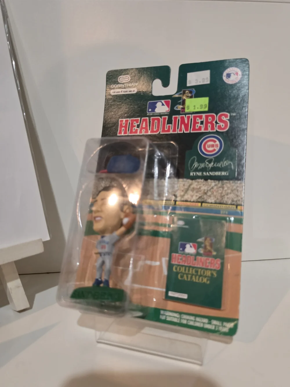 Ryan Sandberg Chicago Cubs 1996 Corinthian Headliners Figurine